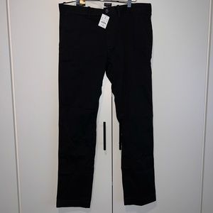 Brand new black J.Crew men’s slacks